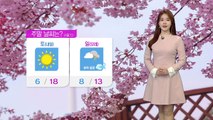 [날씨] 내일 맑고 따뜻...일요일 요란한 봄비 / YTN