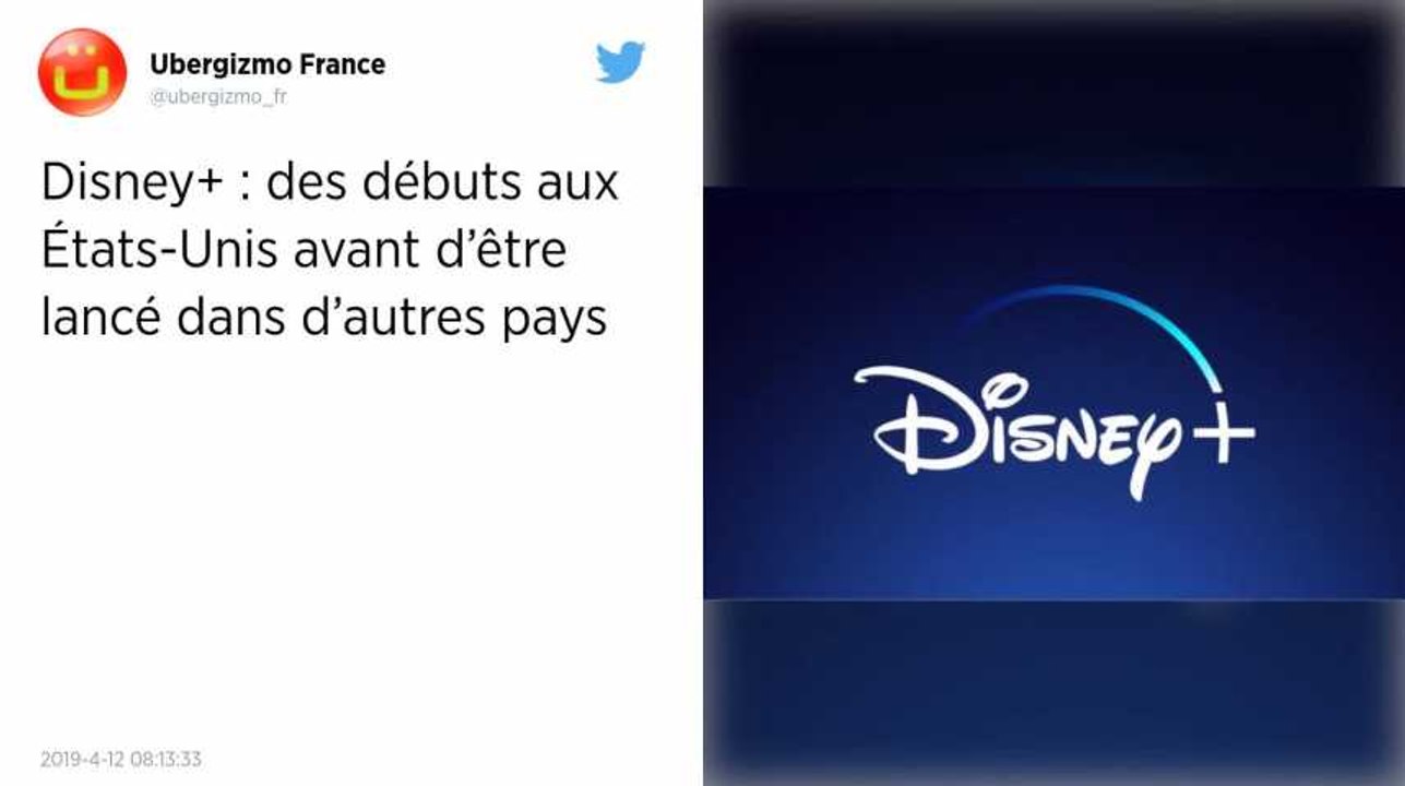 Disney lancera sa plateforme de streaming Disney+ aux États-Unis, en novembre 2019
