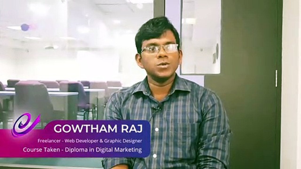Digital Marketing Training Feedback Video by Mr.Gowtham Raj