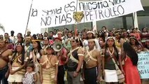 Indígenas de Ecuador buscan librar su territorio de petroleras