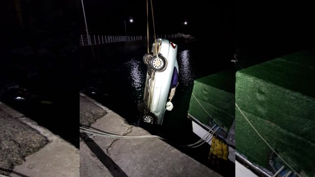 서귀포에서 바다로 차량 추락...1명 사망 / YTN