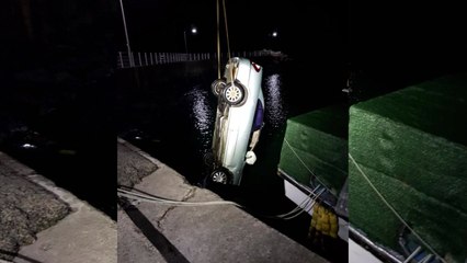 서귀포에서 바다로 차량 추락...1명 사망 / YTN