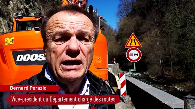 La route des gorges du Bréda, de nouveau fermée pour trois mois de travaux