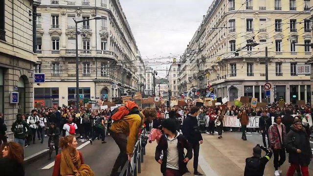 Grève pour le climat, le 15 mars dernier, à Lyon