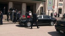Cumhurbaşkanı Erdoğan, Cuma namazını Başyazıoğlu Camii'nde kıldı