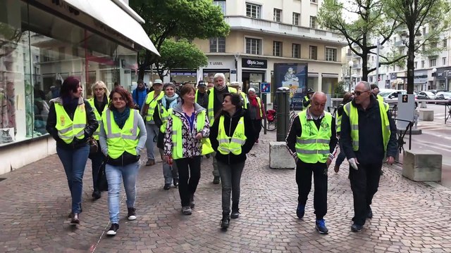 Manifestation des Gilets Jaunes à Chambéry
