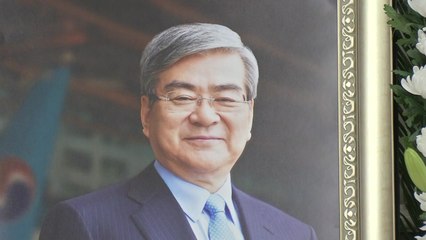 故 조양호 회장 '마지막 비행'...정·재계 조문 행렬 / YTN