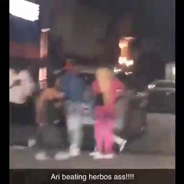 Video surfaces of Ari fighting G Herbo and fans say this is the reason Gervonta Davis broke up with her