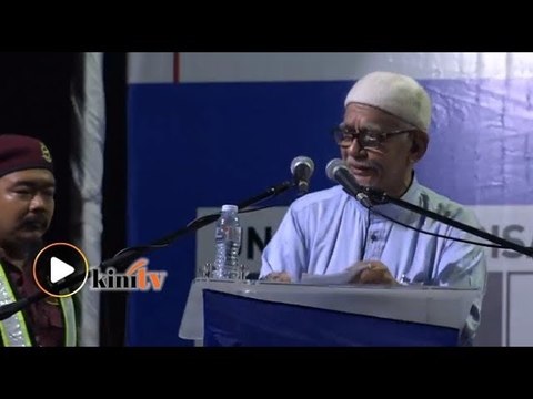 Pilihan raya bukan nak pamer pakaian, ucapan Hadi dapat sorakan