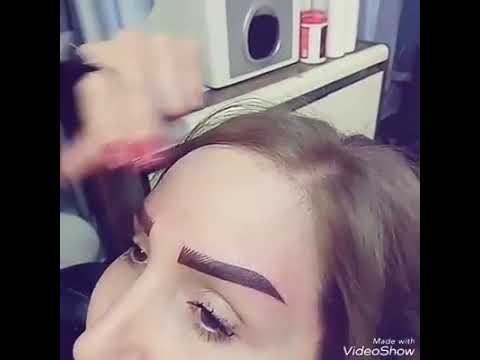 تاتو حواجب مميز من مركز رينا للتجميل