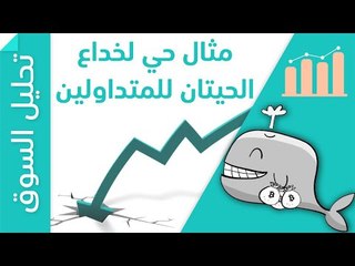 مثال حي لخداع الحيتان للمتداولين باستخدام التحليل الفني