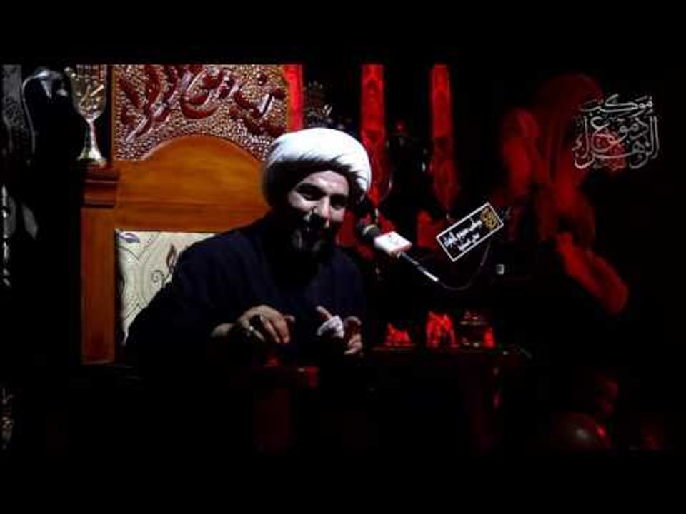 شيخ عباس الحلفي || ليلة 2 محرم الحرام 1438 || موكب دموع الزهراء _ السماوة