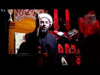 شيخ عباس الحلفي || ليلة 3 محرم الحرام 1438 || موكب دموع الزهراء _ السماوة