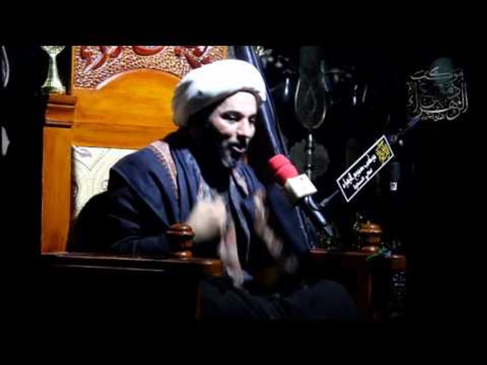 شيخ عباس الحلفي || ليلة 7 محرم الحرام 1438 || موكب دموع الزهراء _ السماوة