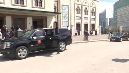 Türkiye Cumhurbaşkanı Erdoğan, Cuma Namazını Başyazıcıoğlu Cami'nde Kıldı