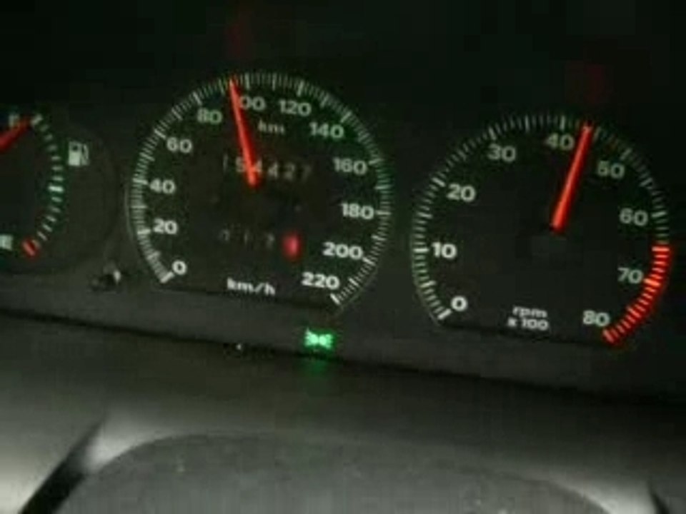 0 a 100km/h sur route fermé