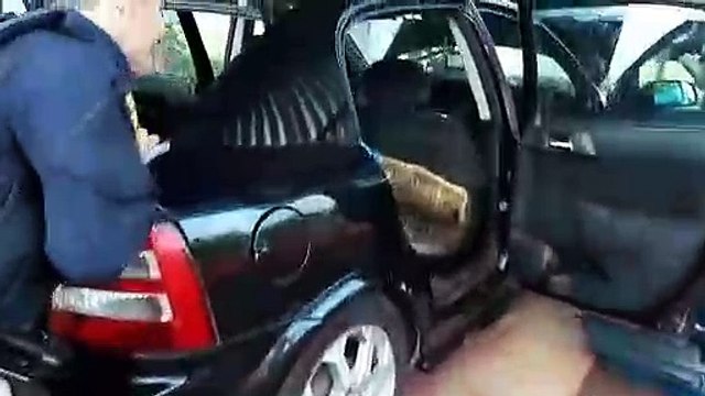 Carro argentino transportava droga em fundos falsos