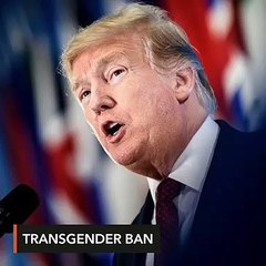 Trump's controversial transgender troop ban takes effect