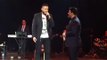 Fares Iskandar Is Congratulating Melhem Zain | فارس اسكندر يهنئ ملحم زين بسلامته إرتجالاً على المسرح