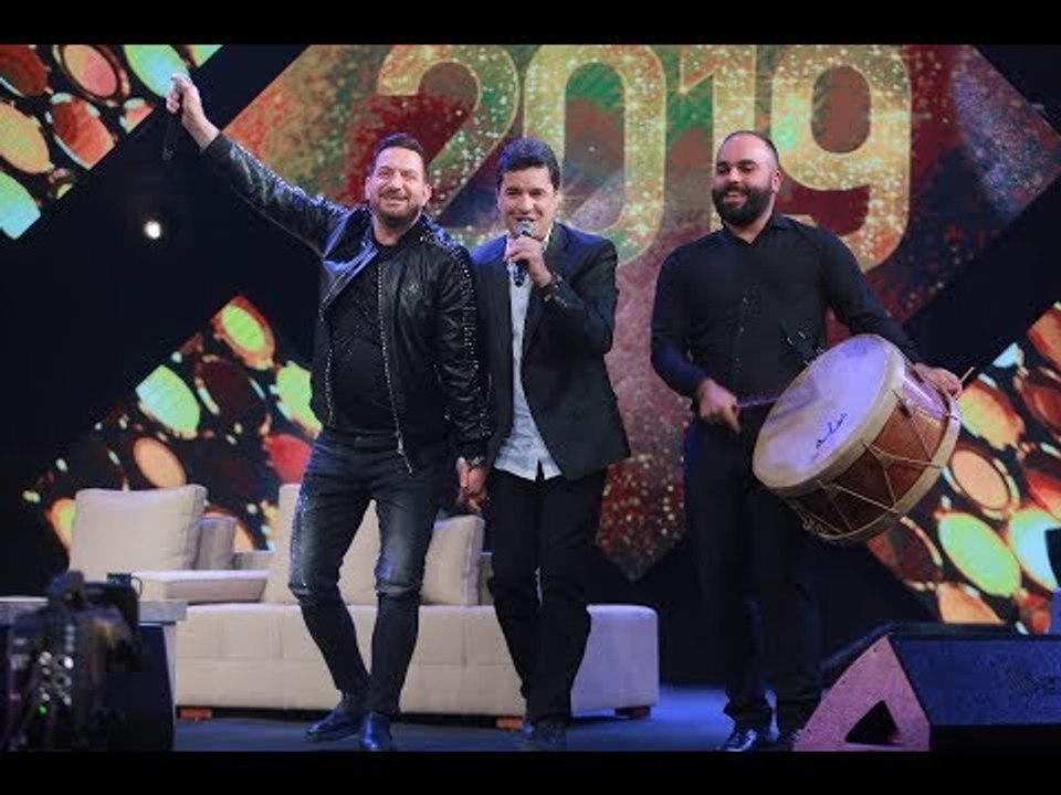 محمد اسكندر وهادي خليل - ابو الزلف - حفلة رأس السنة 2019