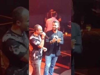 الفنان ايمن زبيب و الفنان نعيم جرجس في المندلون