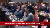 Dışişleri Bakanı Çavuşoğlu Fransız Parlamentere Haddini Bildirdi