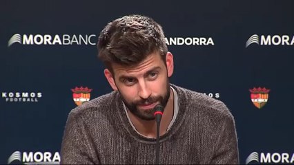 Piqué: "Griezmann es un gran futbolista, pero no es una decisión mía"