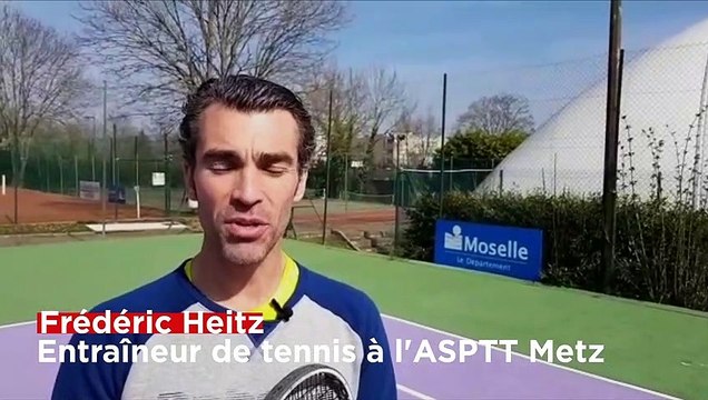 Trois questions à Frédéric Heitz entraîneur de tennis à l'ASPTT Metz