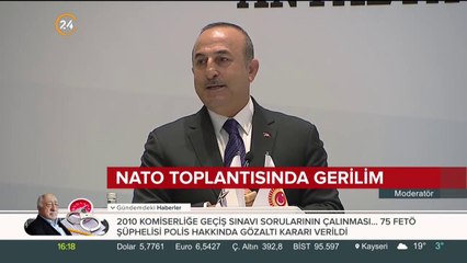 Çavuşoğlu, haddini bildirdi