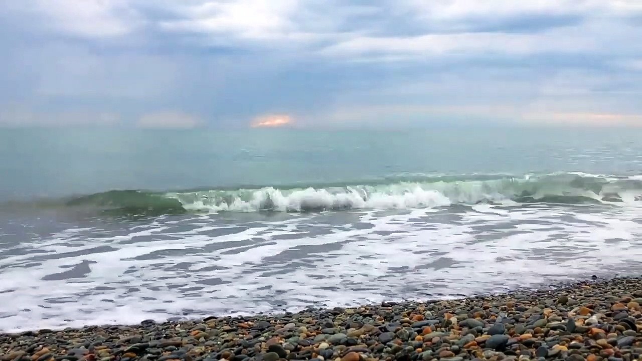 Gentle Noise of the Sea and Sound of Waves, Sea Surf, Sea, Relax, Serenity