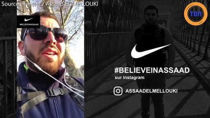 Il parcourt 418 km à pied pour travailler chez Nike !