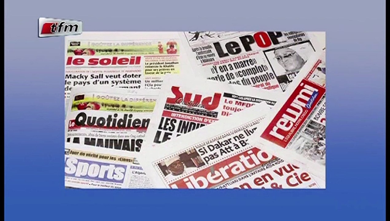 REPLAY - Revue de Presse - Pr : EL HADJ ASSANE GUEYE - 12 Avril 2019