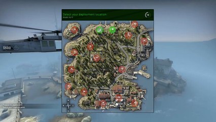 Playing Counter Strike Global Offensive Black Site Danger Zone