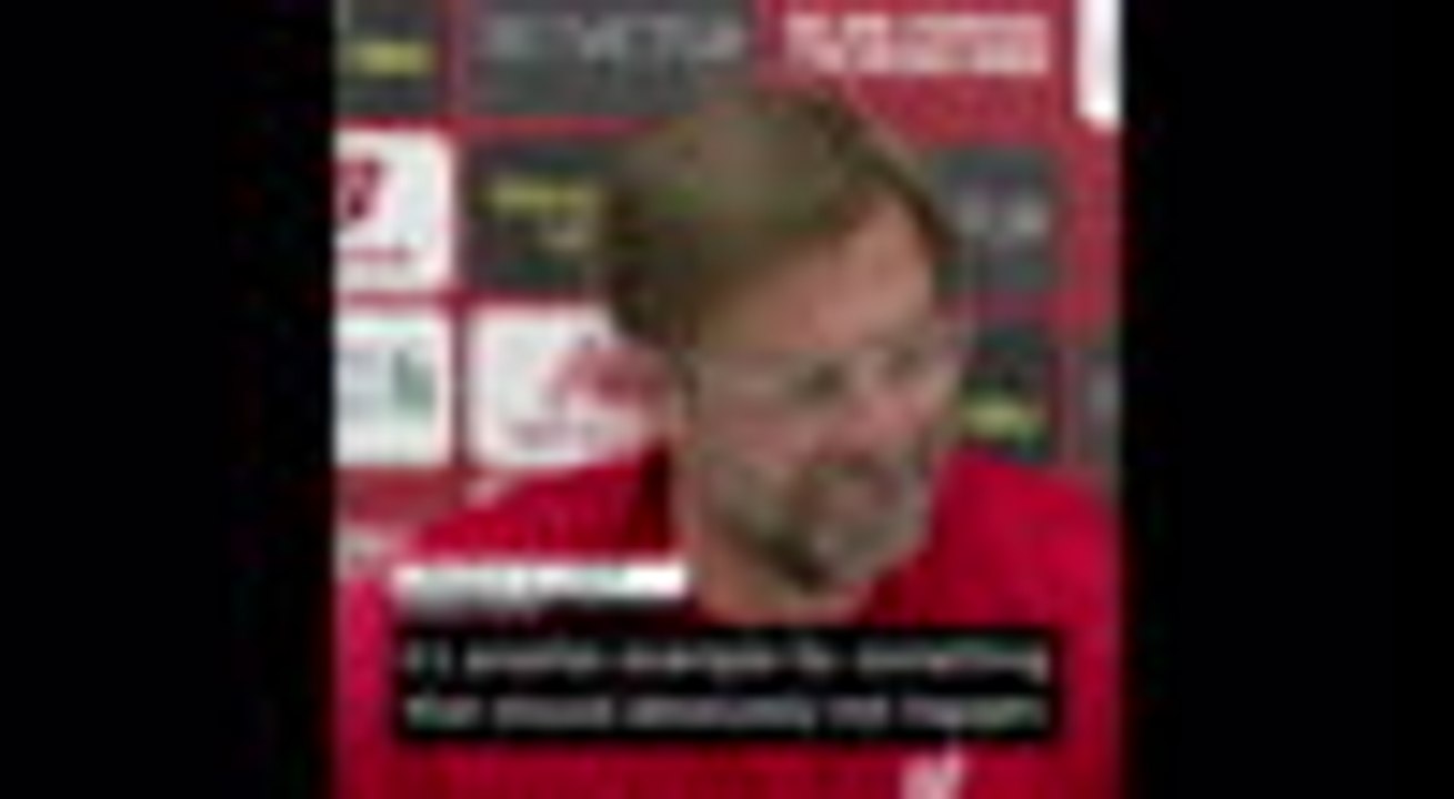 Chelsea fan's Salah chant disgusting - Klopp