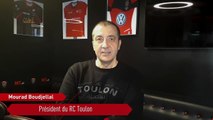 Le président du RCT parle de la rivalité avec le FCG