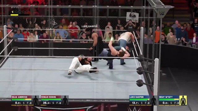 Tornado Tag Team Steel Cage Match (WWE 2K17)