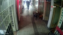 Akyazı'daki depremde vatandaşın korku dolu anları kameraya yansıdı