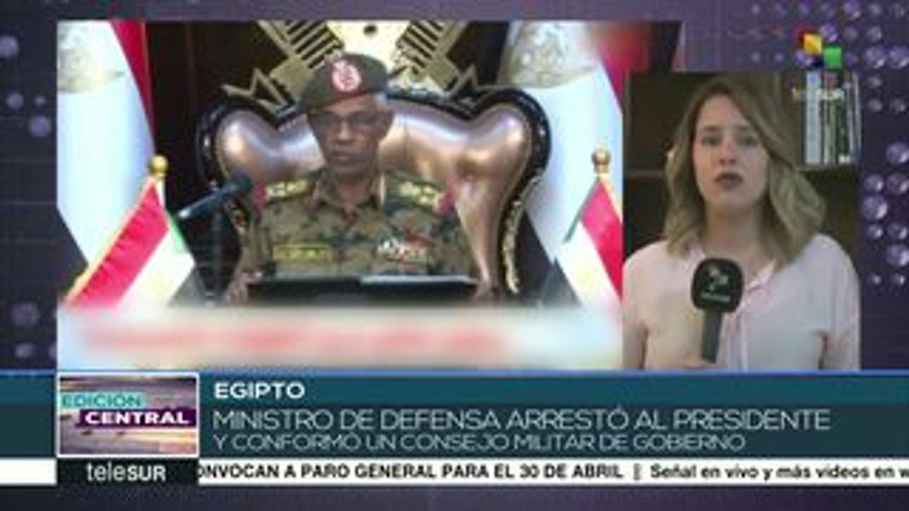 Ejército de Sudán ejecuta golpe de Estado contra Omar al Bashir