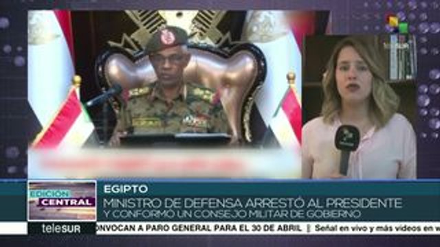 Ejército de Sudán ejecuta golpe de Estado contra Omar al Bashir