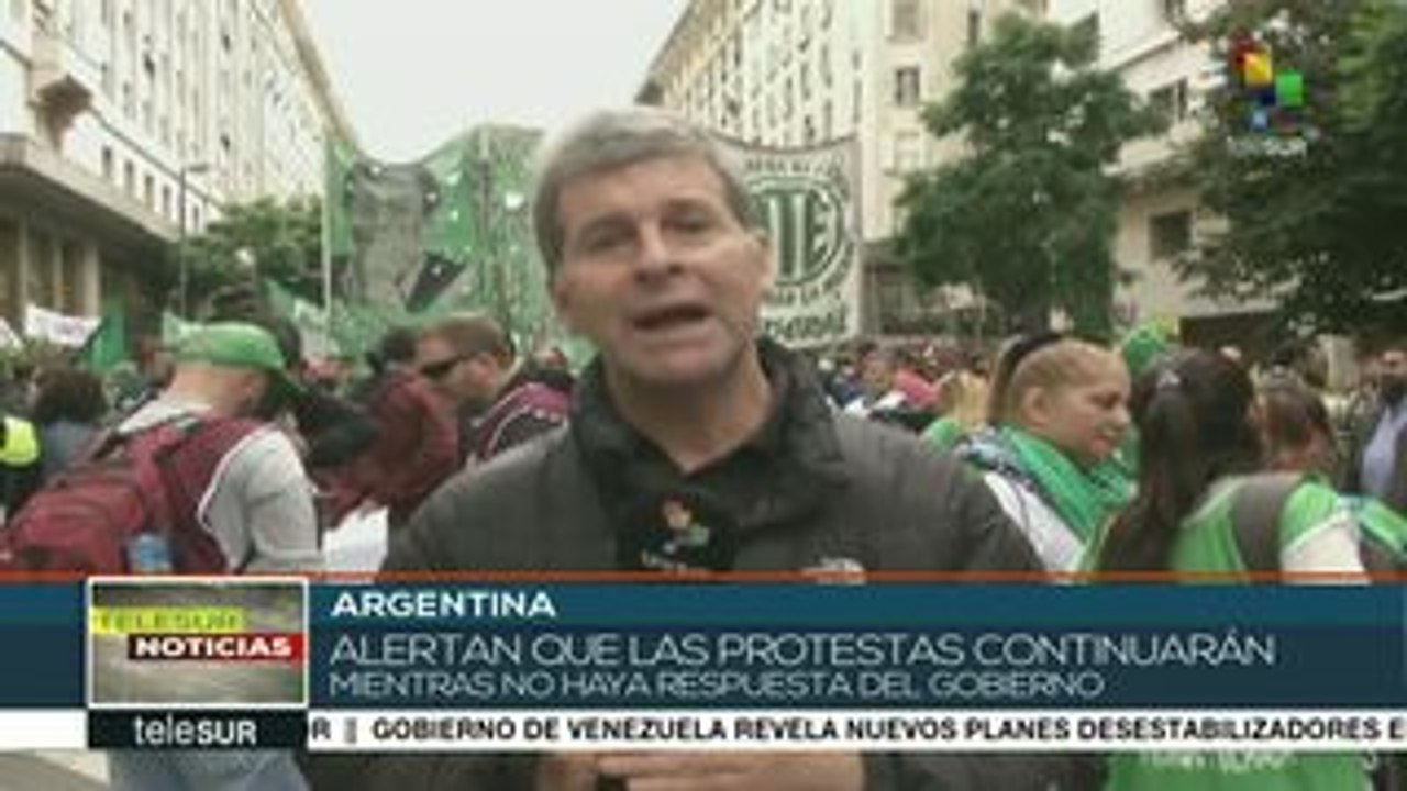Argentina: trabajadores estatales porteños exigen mejoras salariales
