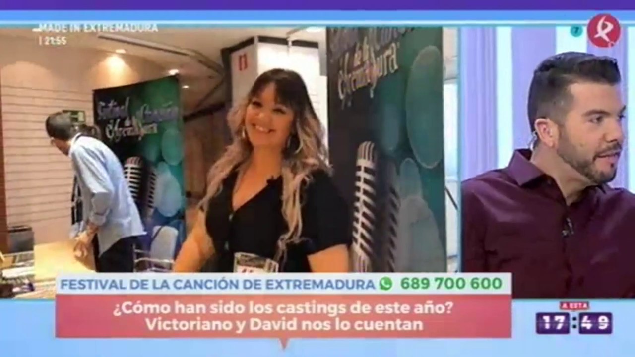 Carmen Cinta - Casting 'A Esta Hora'