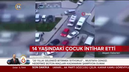 14 yaşındaki çocuk intihar etti