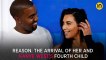 Kim Kardashian drops an interesting hint on the name of baby number four, watch here