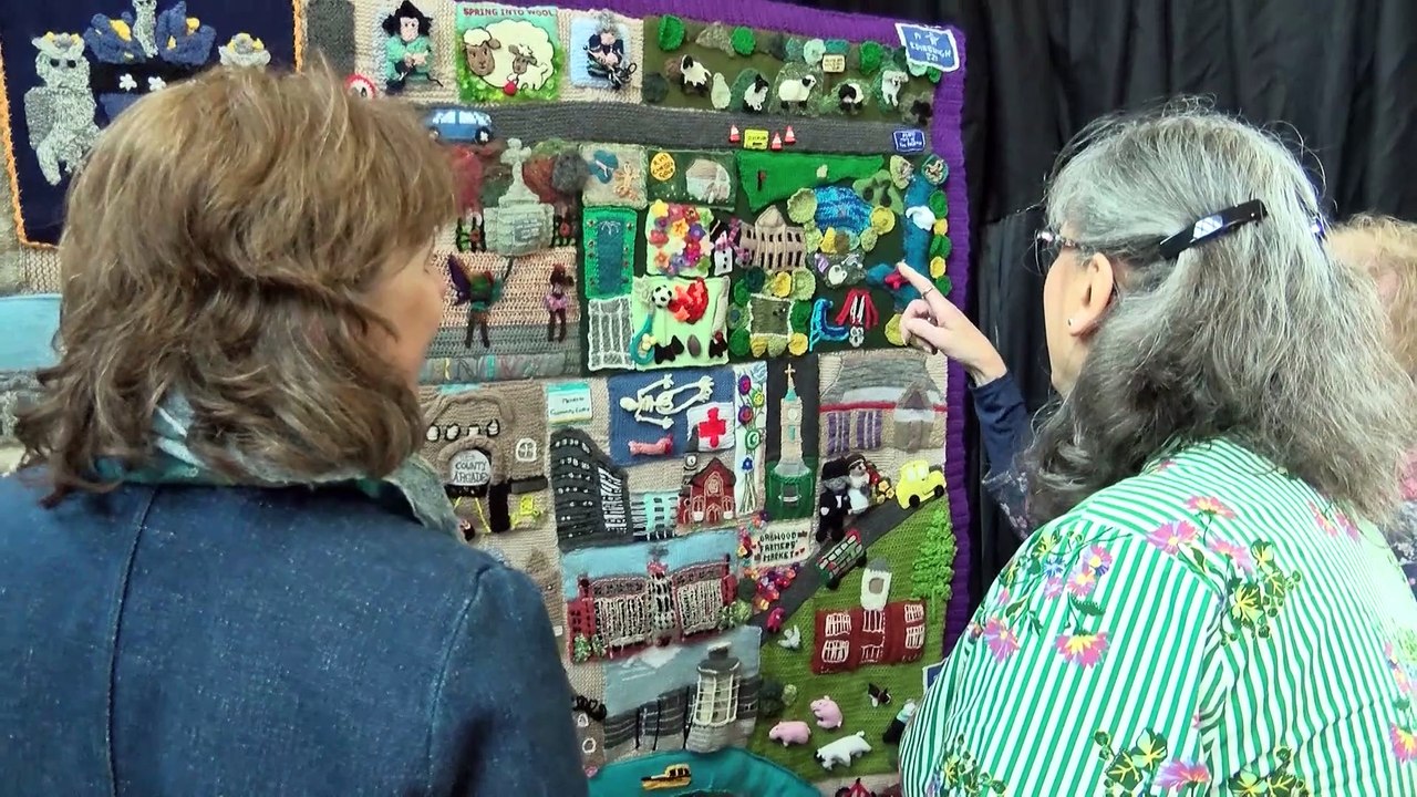 A Knitted Map Of Leeds' Iconic Landmarks!