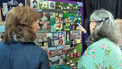 A Knitted Map Of Leeds' Iconic Landmarks!