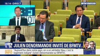 Julien Denormandie: "aujourd’hui dans notre pays, on a un véritable fléau, c’est l’habitat indigne"