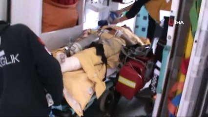 Ayağını Çapa Makinesine Sıkıştıran Şahıs Ağır Yaralandı