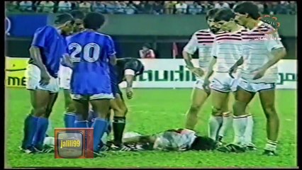 الشوط الثاني مباراة الكويت و سوريا 3-1 كاس اسيا 1984