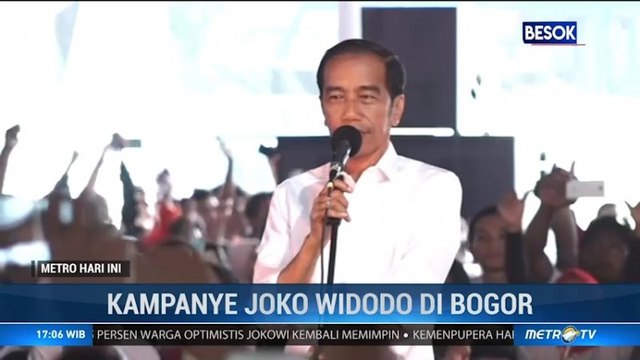 Jokowi Ajak Relawan di Bogor Tingkatkan Militansi