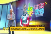 Juegos Panamericanos: Nicolás Fuchs llevará la antorcha de Lima 2019